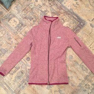 Old Navy thick knit workout jacket, small